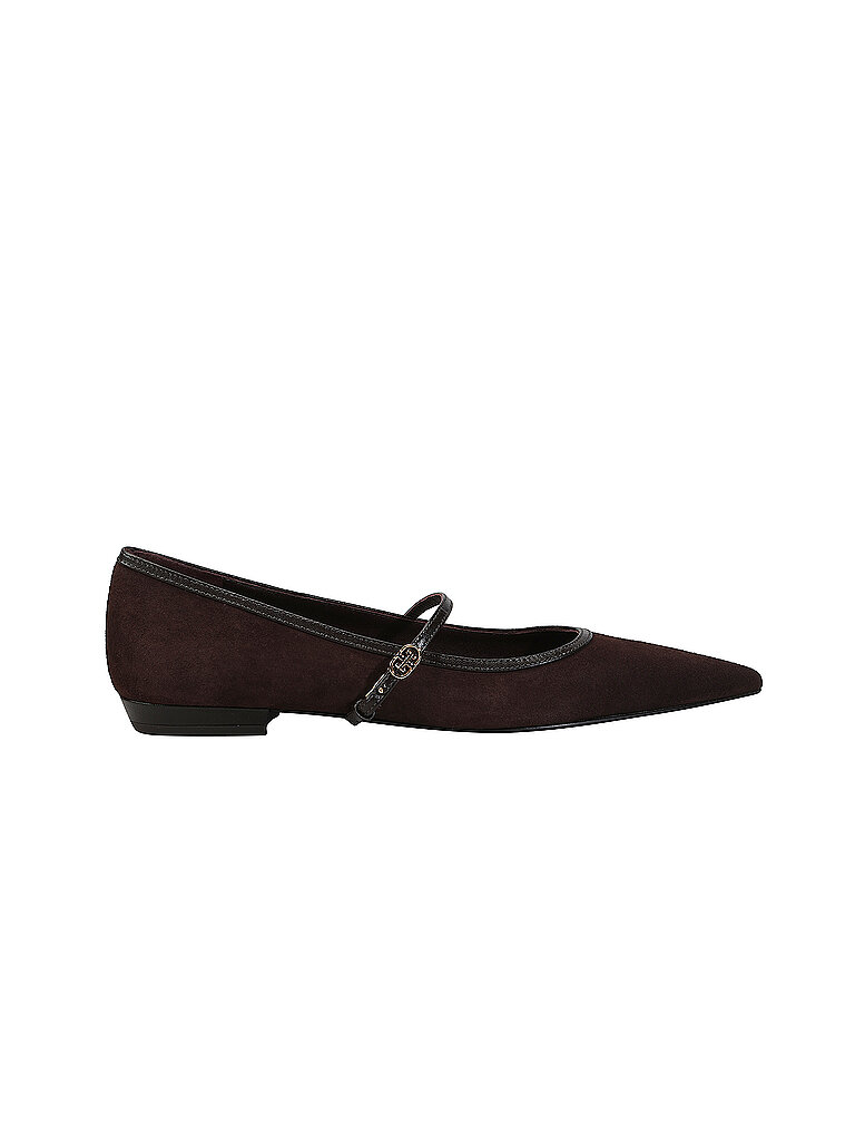 TORY BURCH Ballerinas MARY JANE braun | 36 1/2