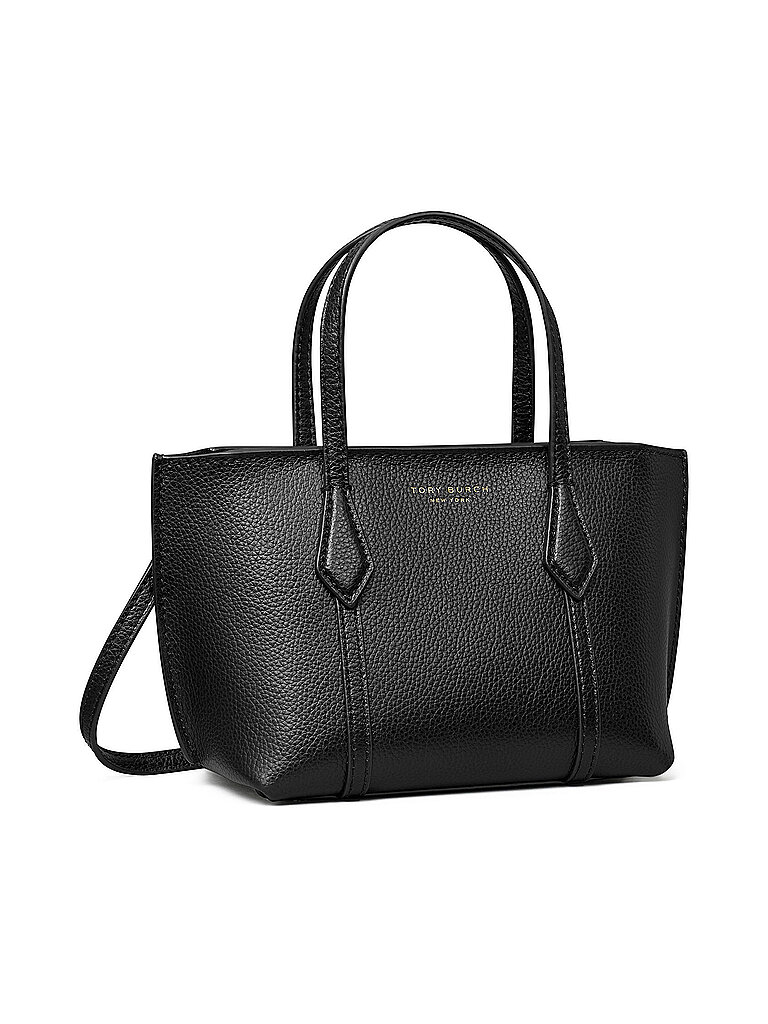 TORY BURCH Bolso de piel - Tote Bag PERRY Mini negro