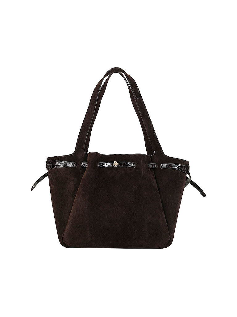 TORY BURCH Ledertasche - Tote Bag ROMY braun