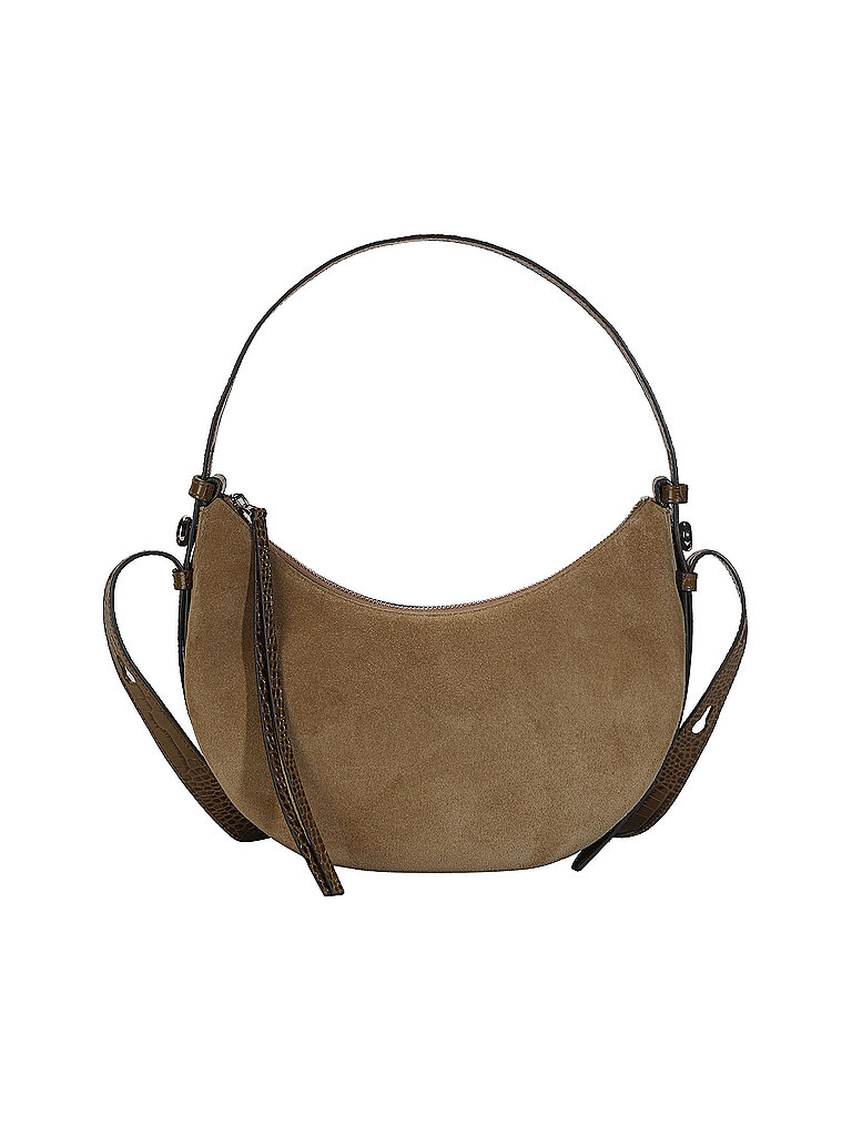 TORY BURCH Ledertasche - Hobo Bag ROMY beige