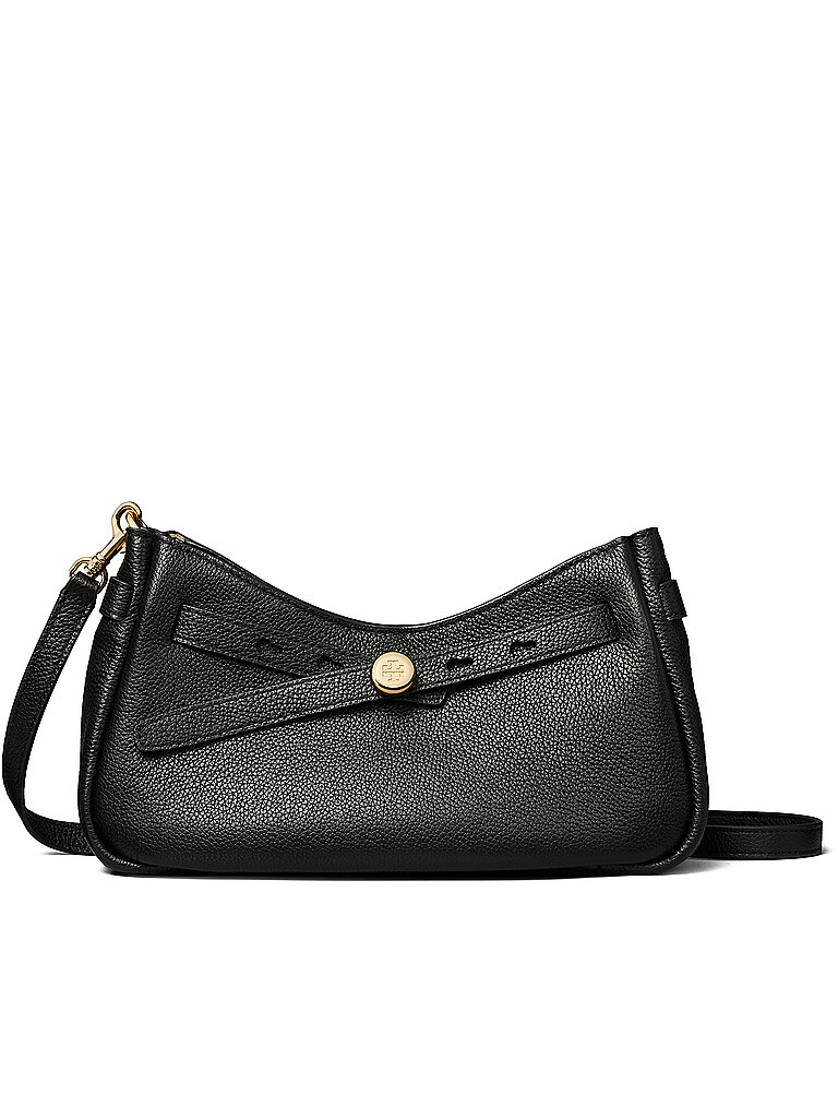 TORY BURCH Ledertasche - Umhängetasche ROMY schwarz