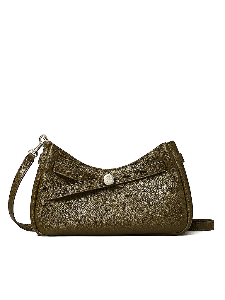 TORY BURCH Ledertasche - Umhängetasche ROMY olive