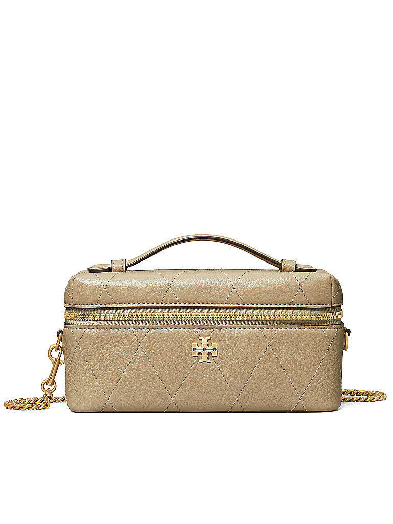 TORY BURCH Ledertasche - Mini Bag CHARLIE creme
