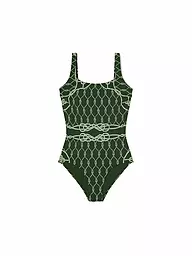 TORY BURCH | Badeanzug | grün