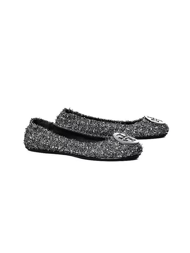 TORY BURCH | Ballerina MILLER | silber