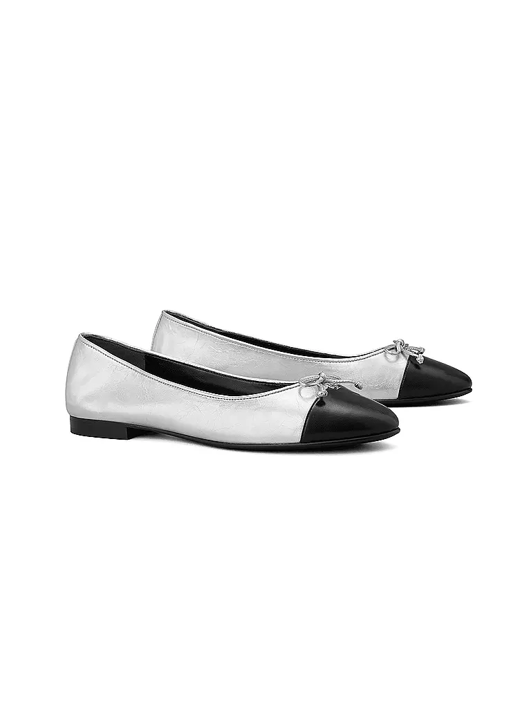 TORY BURCH | Ballerina | silber