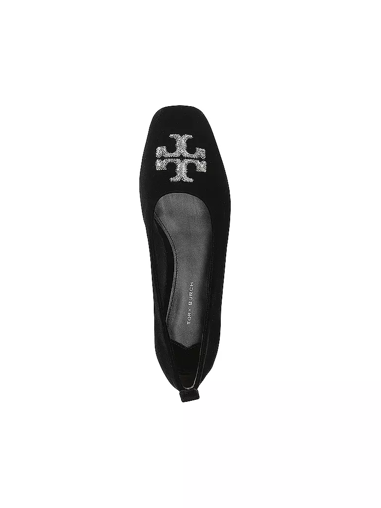 TORY BURCH | Ballerinas PAVE BALLET | schwarz