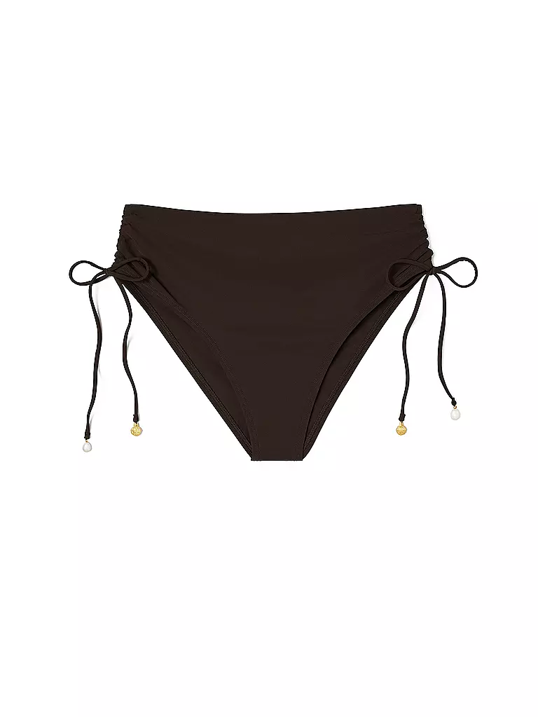 TORY BURCH | Bikiniunterteil HIGH WAIST | dunkelrot