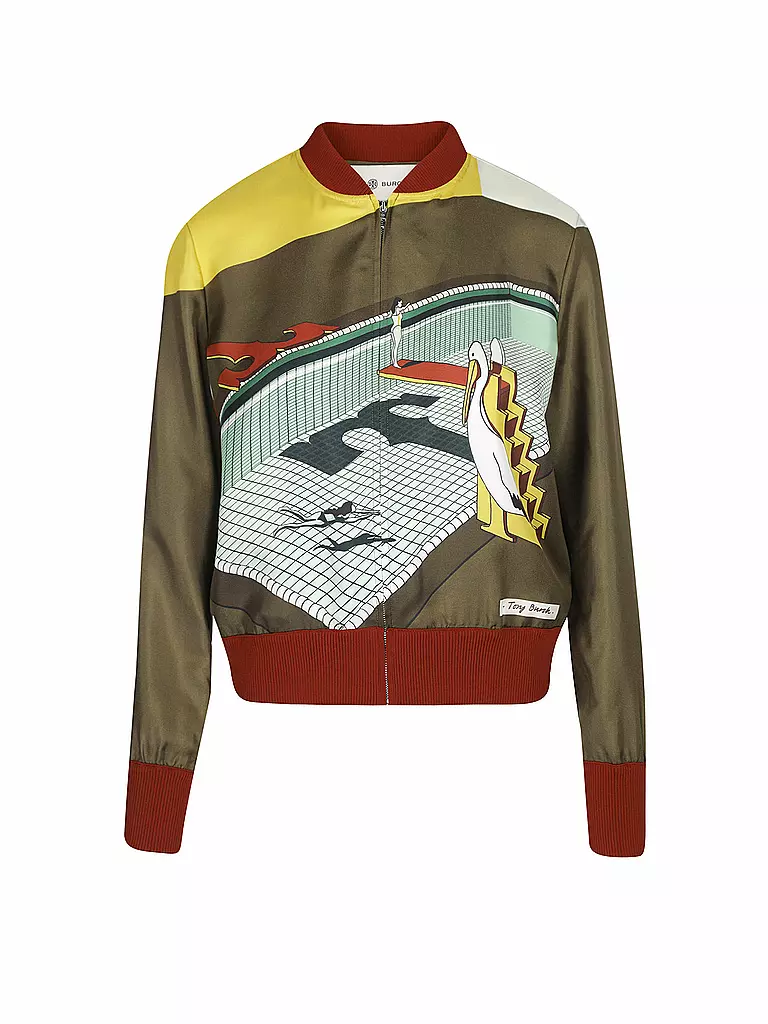 TORY BURCH | Blouson Seide  | bunt