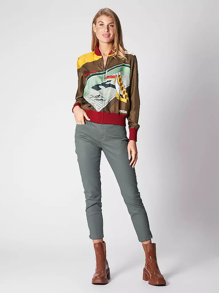 TORY BURCH | Blouson Seide  | bunt