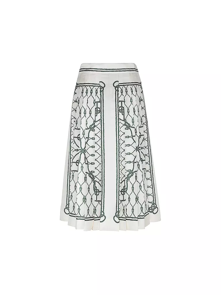 TORY BURCH | Faltenrock | weiss