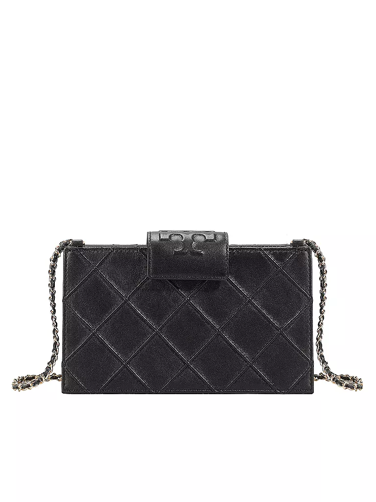 TORY BURCH | Geldbörse FLEMING MINI | schwarz