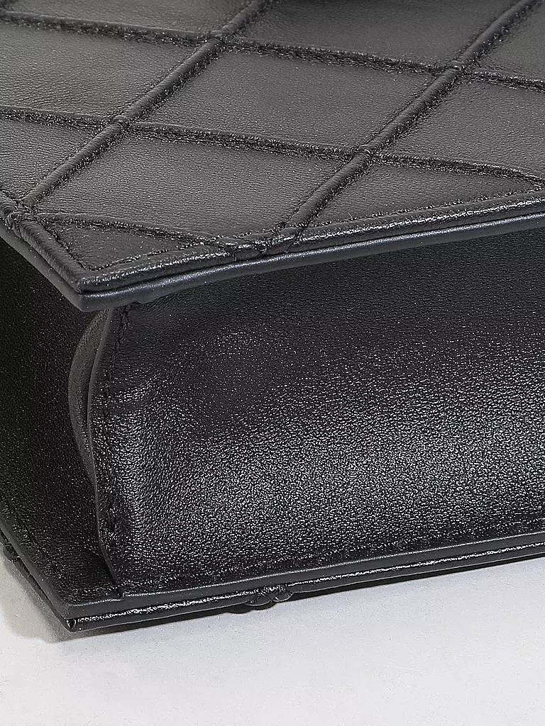 TORY BURCH | Geldbörse FLEMING MINI | schwarz