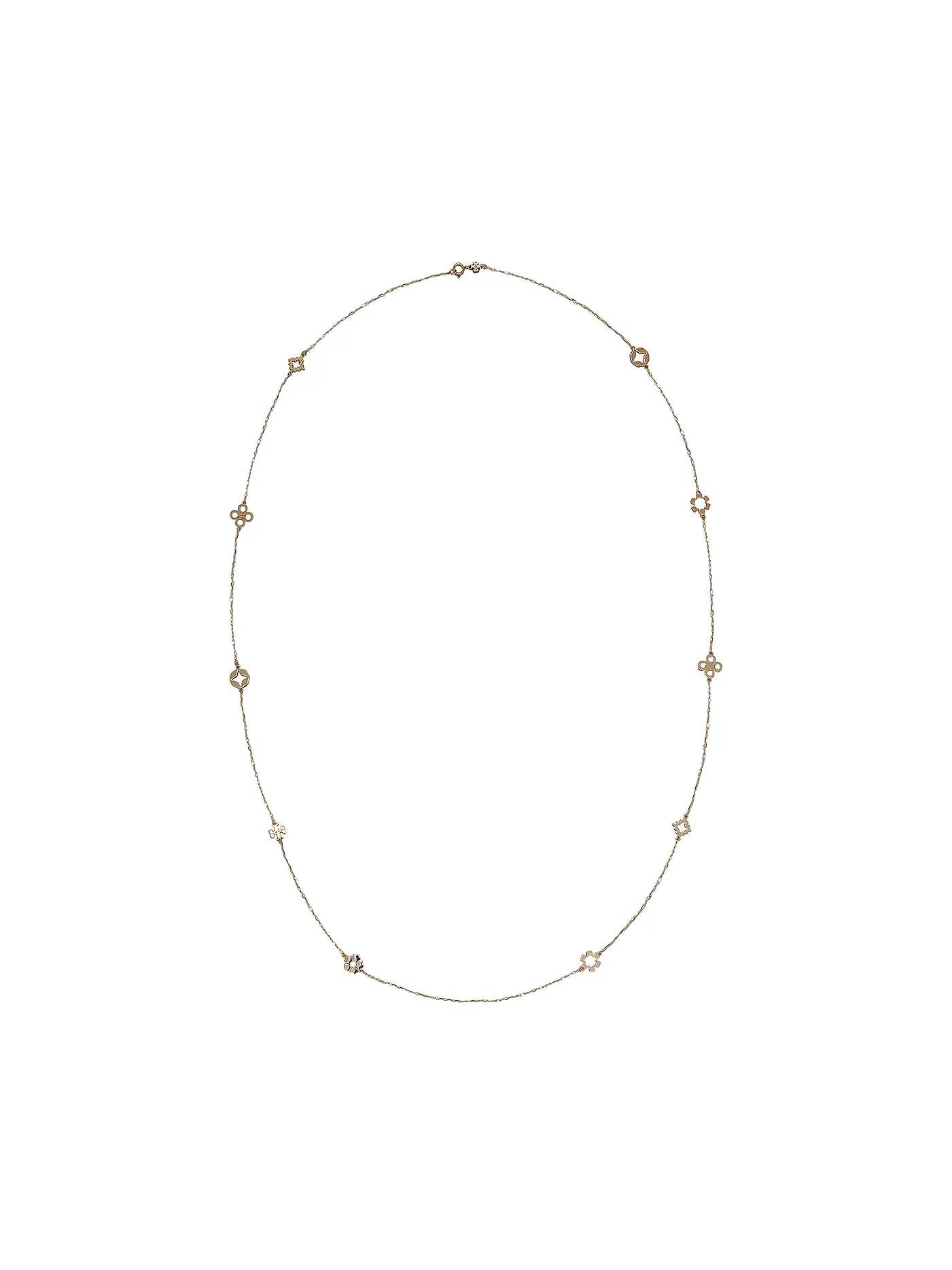 TORY BURCH | Halskette KIRA CLOVER LONG NECKLACE | gold