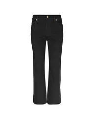 TORY BURCH | Jeans Flared Fit 7/8 | Schwarz