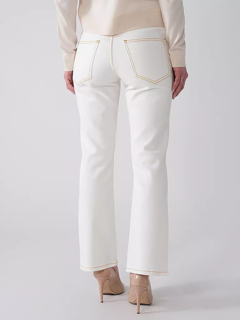 TORY BURCH | Jeans Flared Fit | weiss