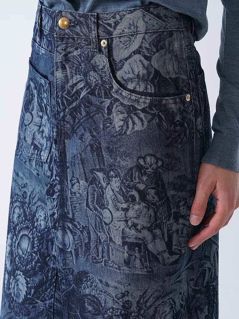 TORY BURCH | Jeansrock  | blau