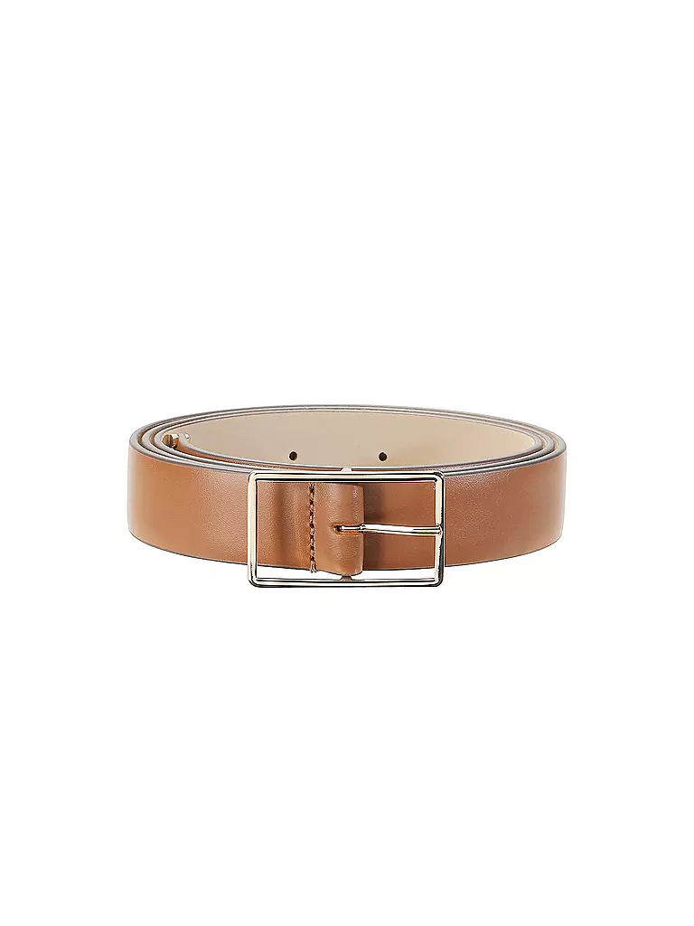TORY BURCH | Ledergürtel | beige
