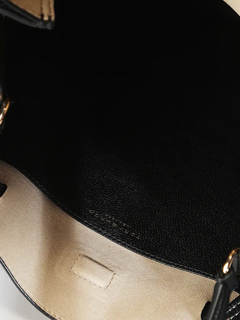 TORY BURCH | Ledertasche - Bucket Bag ROMY Large  | Schwarz