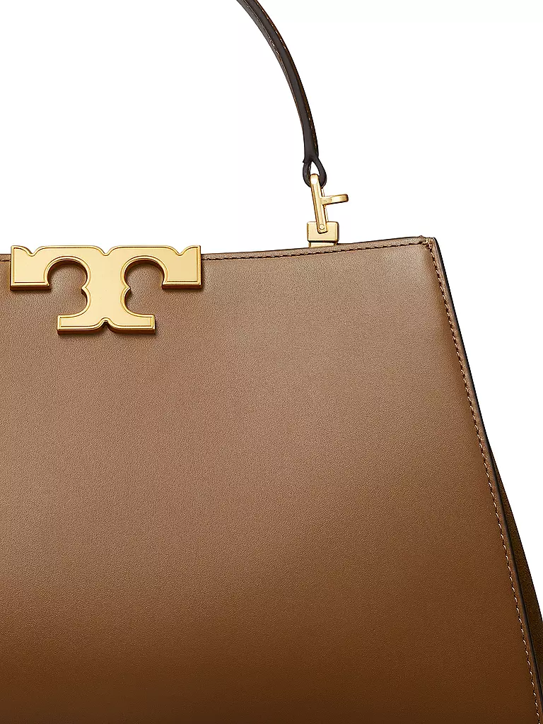 TORY BURCH | Ledertasche - Henkeltasche ELEANOR  | dunkelgrün