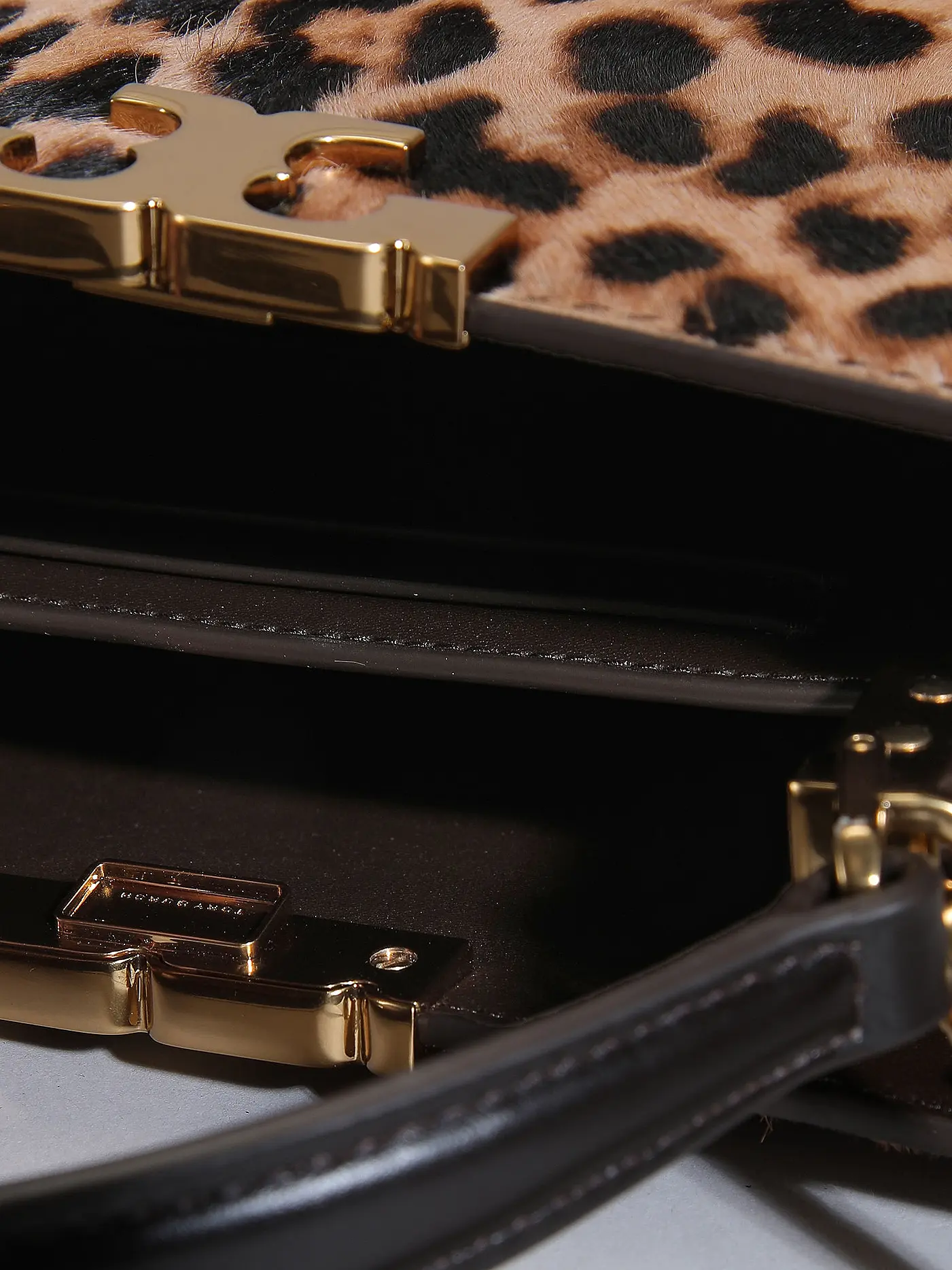 TORY BURCH | Ledertasche - Henkeltasche ELEANOR Mini | braun