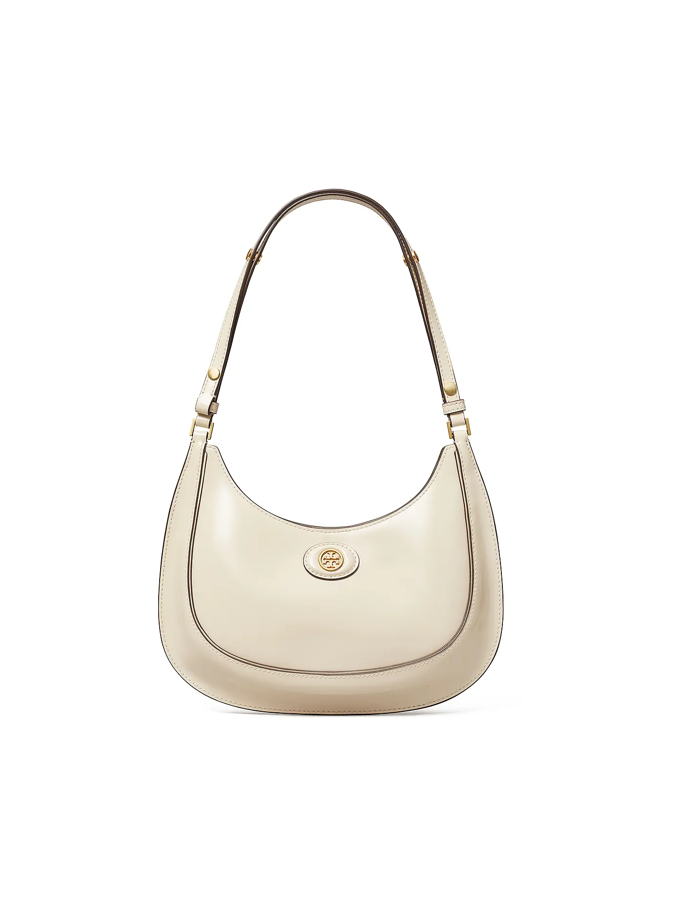 TORY BURCH | Ledertasche - Henkeltasche ROBINSON SPAZZOLATO | beige