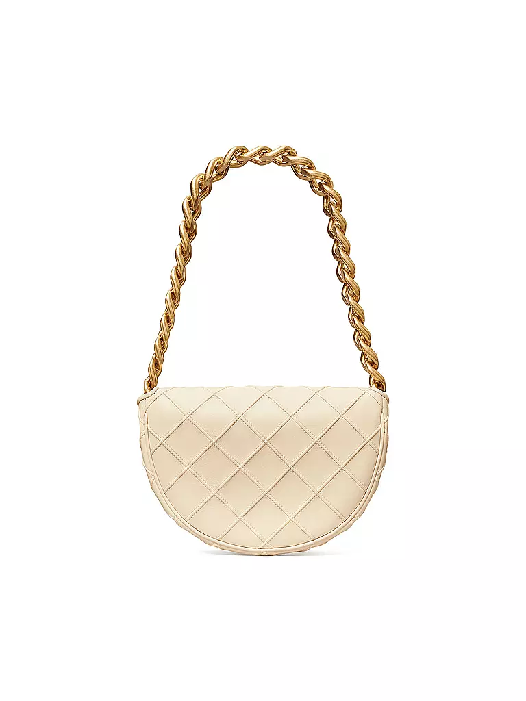 TORY BURCH | Ledertasche - Mini Bag FLEMING MINI | creme