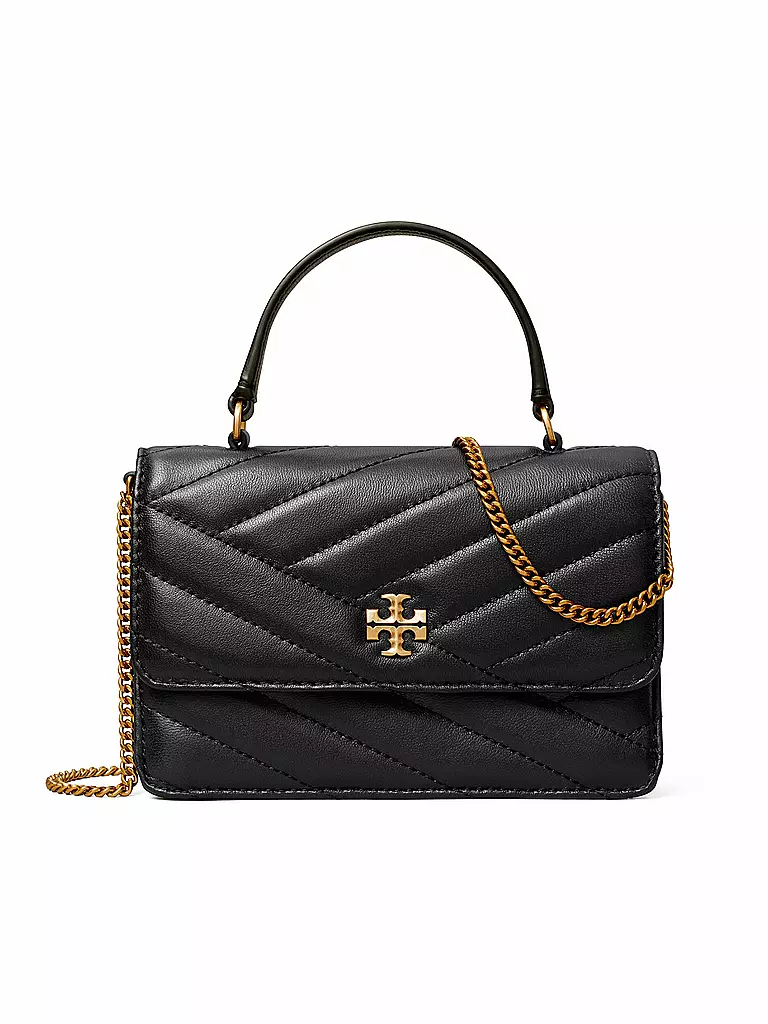 TORY BURCH | Ledertasche - Mini Bag KIRA  | schwarz