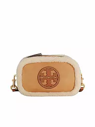 TORY BURCH | Ledertasche - Mini Bag MILLER  | braun