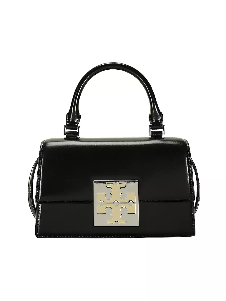 TORY BURCH | Ledertasche - Mini Bag SPAZZOLATO | schwarz