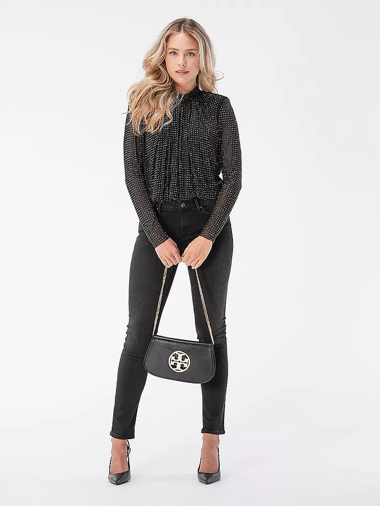 TORY BURCH | Ledertasche - Minibag REVA  | schwarz