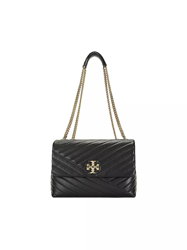 TORY BURCH | Ledertasche - Schultertasche CONVERTIBLE SHOULDER BAG | schwarz