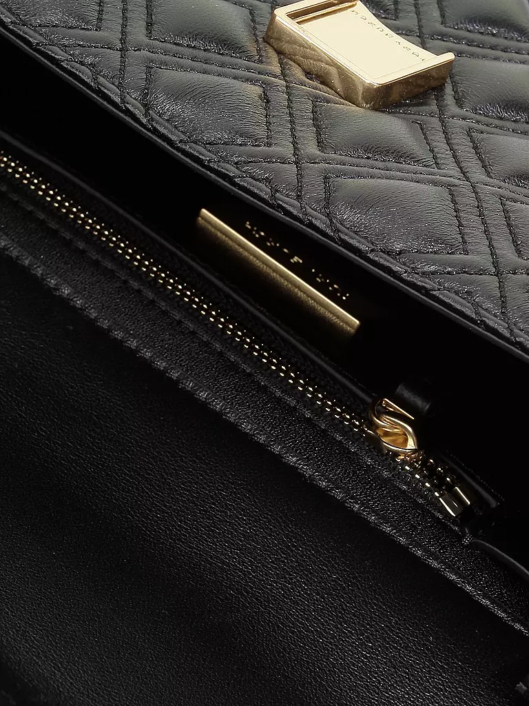 TORY BURCH | Ledertasche - Schultertasche FLEMING Small | creme