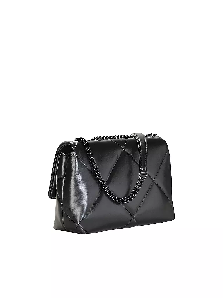 TORY BURCH | Ledertasche - Schultertasche KIRA  | schwarz