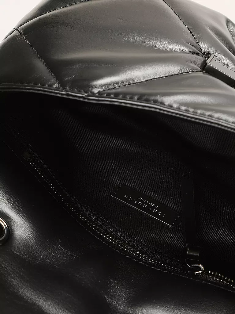 TORY BURCH | Ledertasche - Schultertasche KIRA  | schwarz