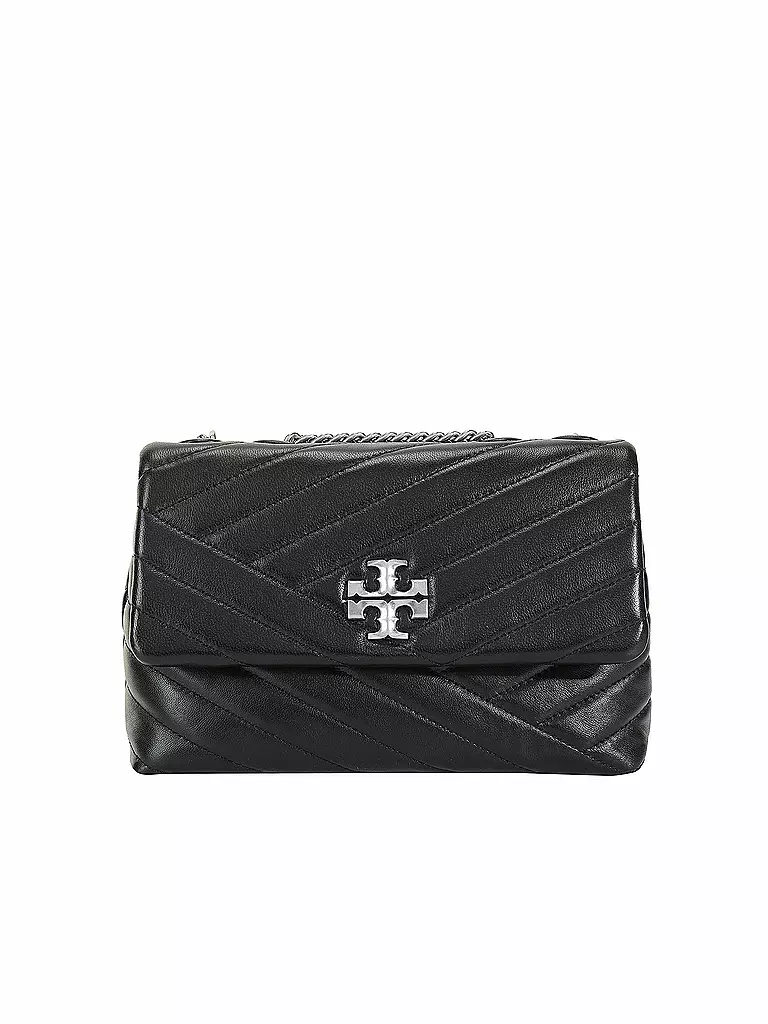 TORY BURCH | Ledertasche - Schultertasche KIRA CHEVRON Small | schwarz