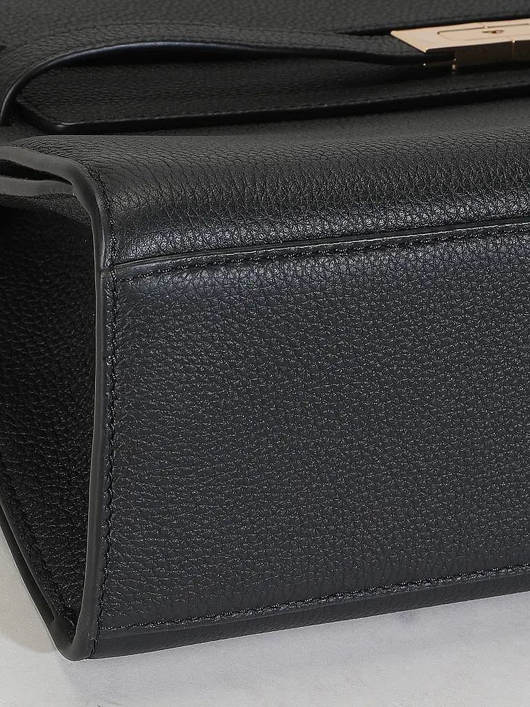 TORY BURCH | Ledertasche - Schultertasche LEE RADZIWILL Large  | Schwarz