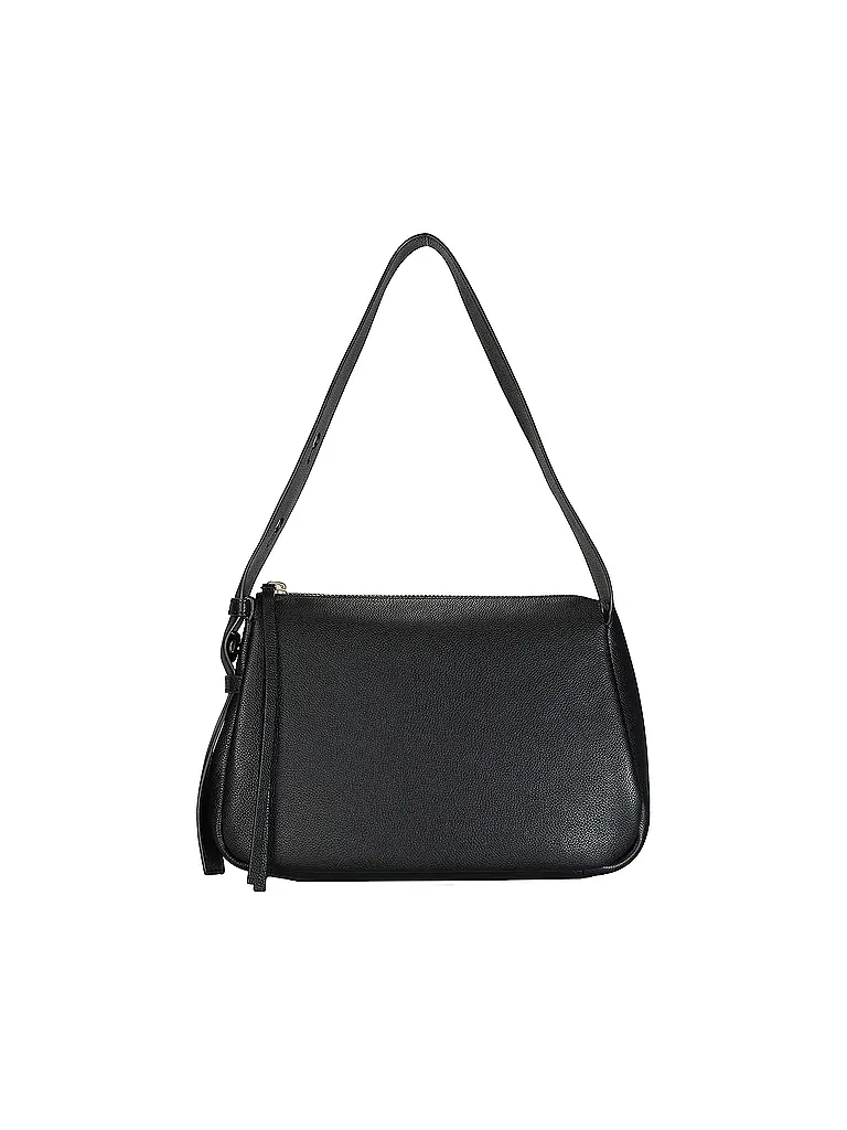 TORY BURCH | Ledertasche - Schultertasche ROMY | schwarz