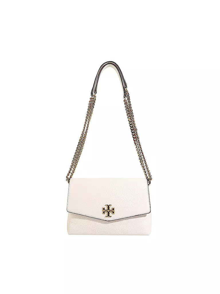 TORY BURCH | Ledertasche - Shoulder Bag Kira  | creme