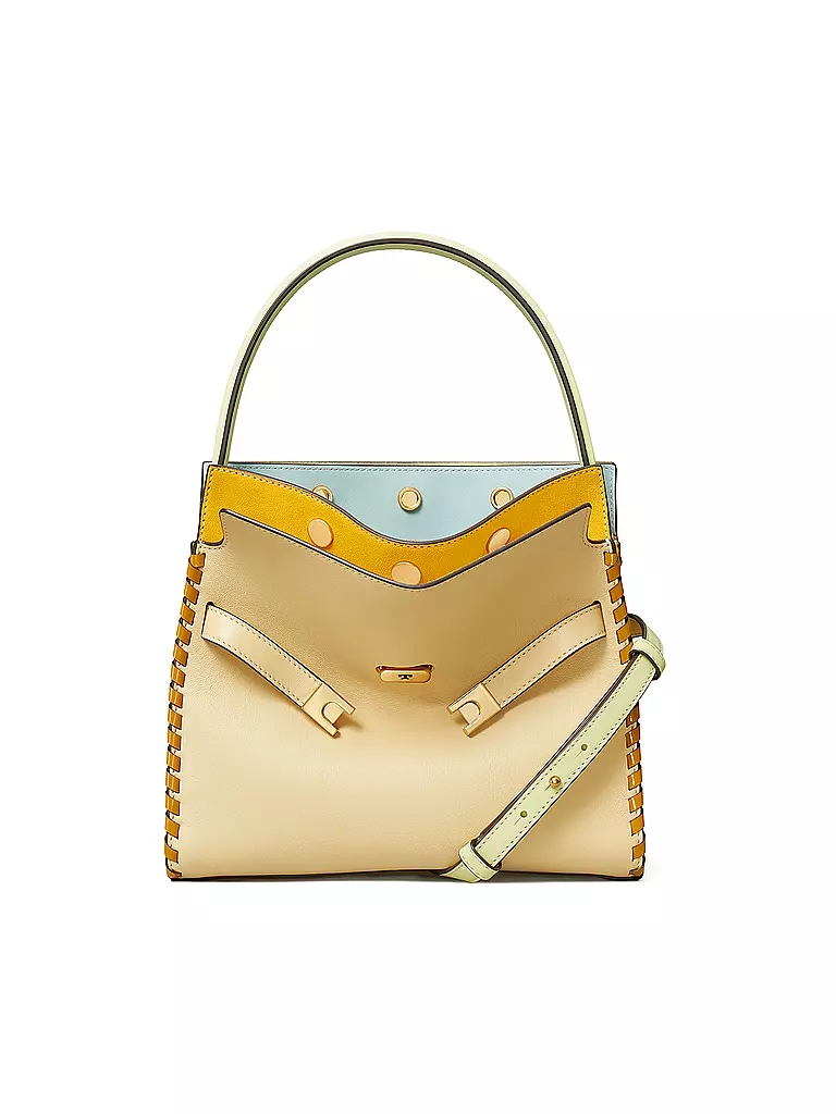 TORY BURCH | Ledertasche - Tasche LEE RADZIWILL Small | beige