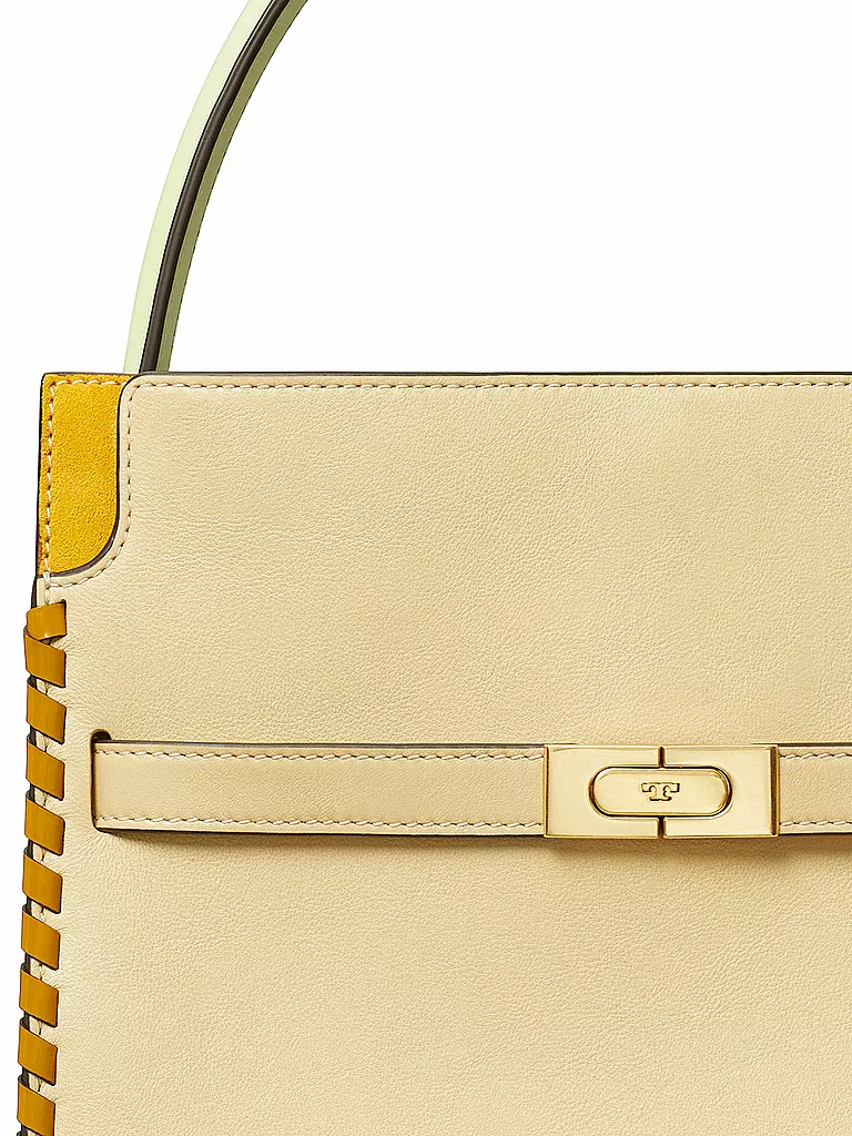 TORY BURCH | Ledertasche - Tasche LEE RADZIWILL Small | beige