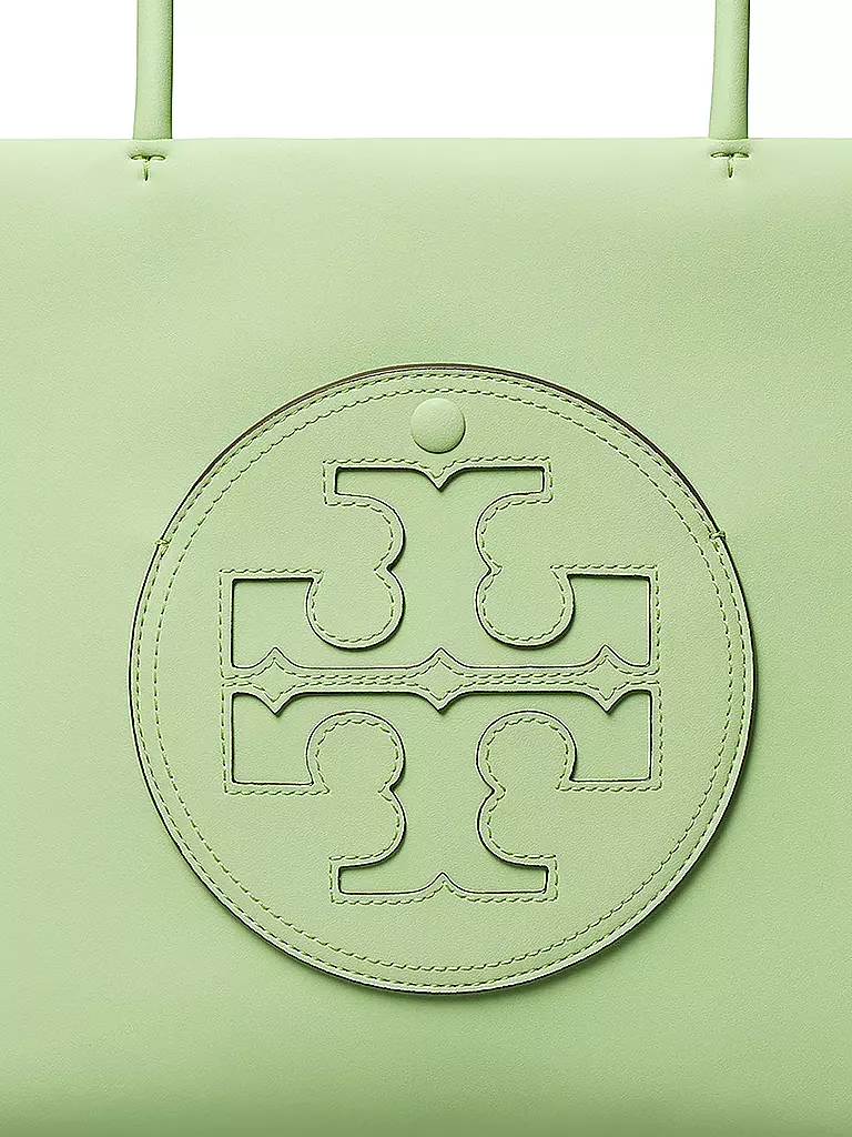 TORY BURCH | Ledertasche - Tote Bag ELLA ECO TOTE Small | hellgrün