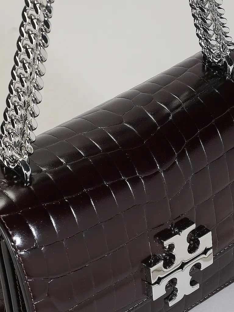 TORY BURCH | Ledertasche - Umhängetasche ELEANOR Small | Braun