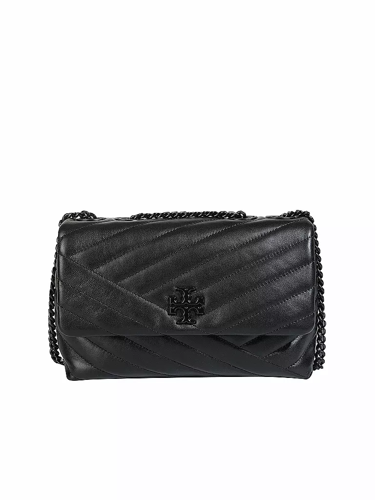 TORY BURCH | Ledertasche - Umhängetasche Kira Chevron | schwarz