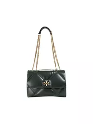 TORY BURCH | Ledertasche - Umhängetasche KIRA DIAMOND | grün