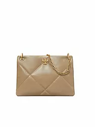 TORY BURCH | Ledertasche - Umhängetasche KIRA Small | beige