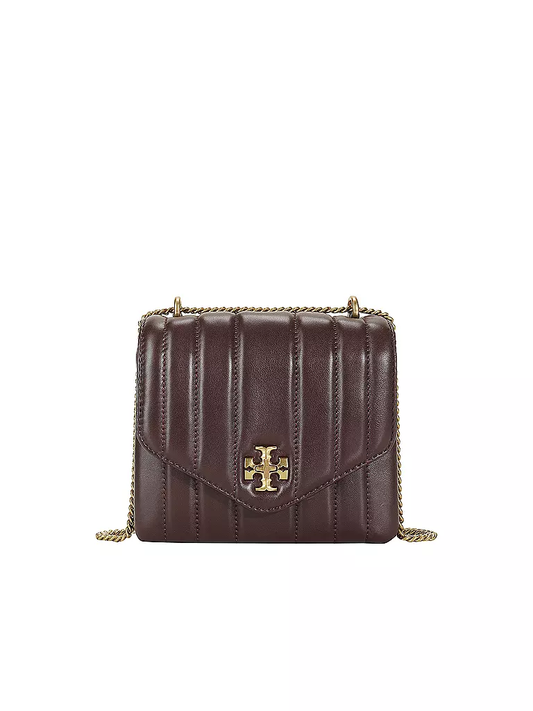 TORY BURCH | Ledertasche - Umhängetasche KIRA | braun