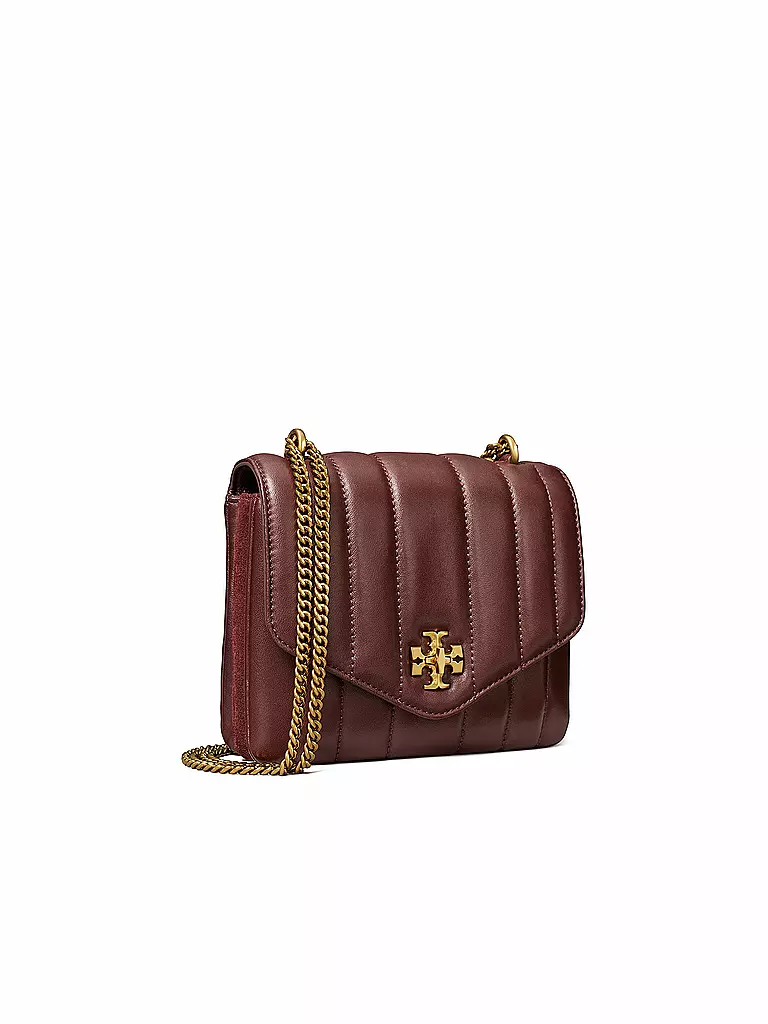 TORY BURCH | Ledertasche - Umhängetasche KIRA | braun