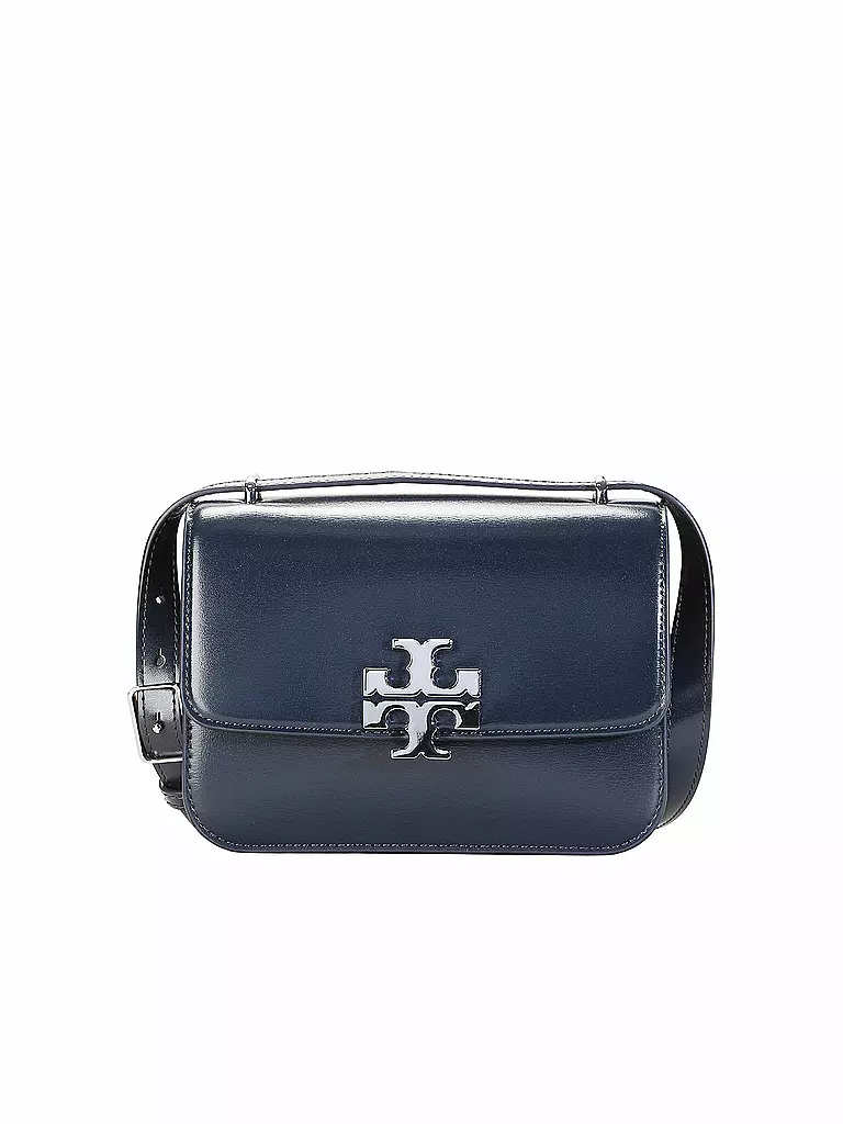 TORY BURCH | Ledertasche - Umhängetasche Small  | dunkelblau