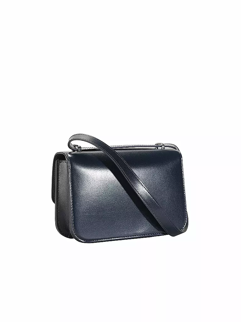 TORY BURCH | Ledertasche - Umhängetasche Small | dunkelblau